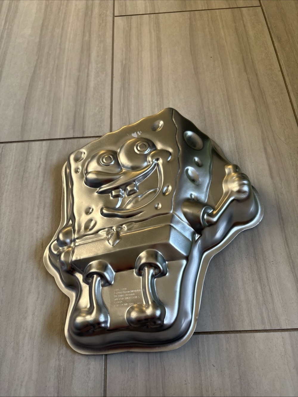 Vintage Wilton SpongeBob SquarePants Cake Pan 2002 ~ No. 2105-5130